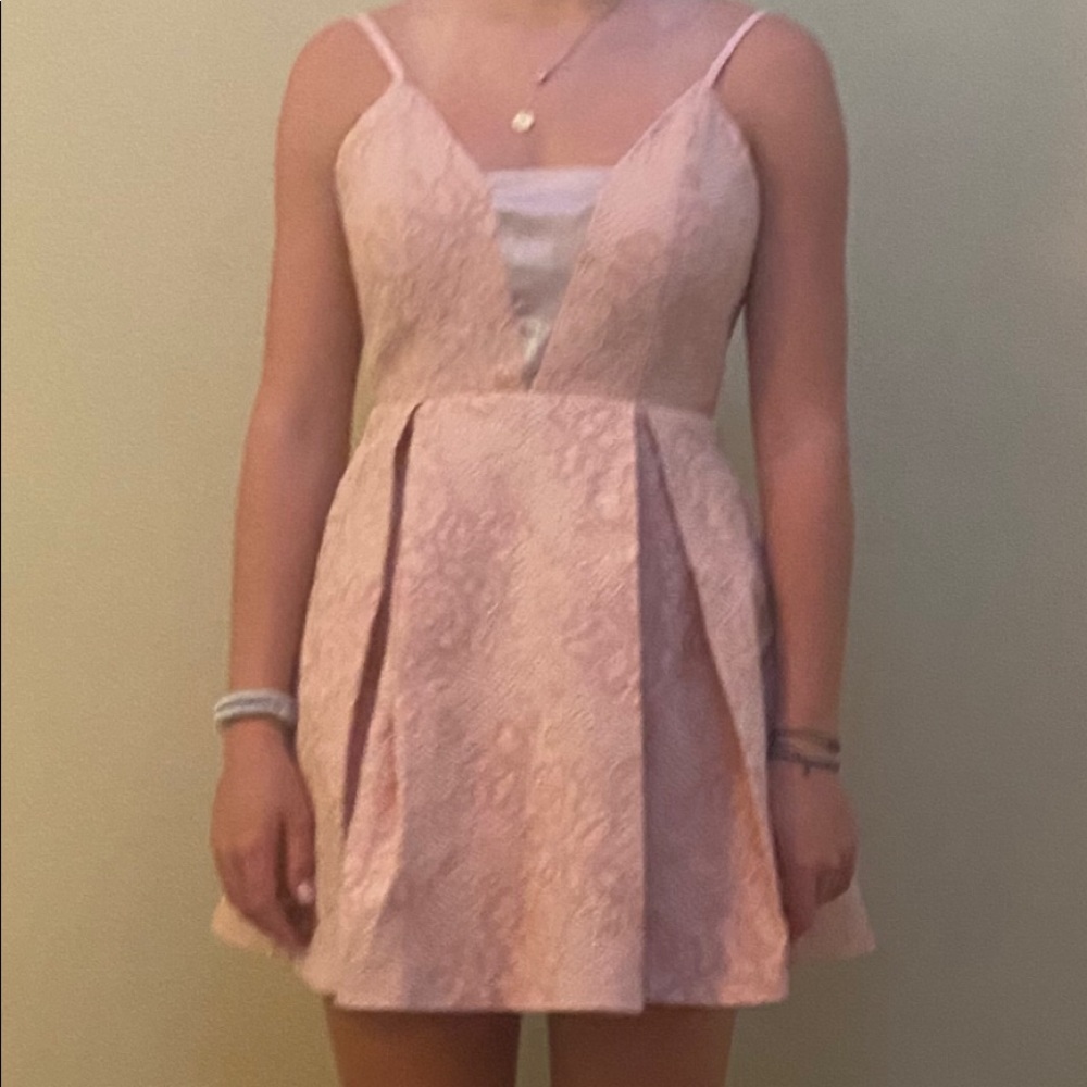 Pink hoco dresss